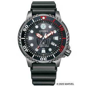 CITIZEN PRO MASTER シチズン プロマスター 「MARVEL」 スパイダーマンモデル MARINEシリーズ メンズ腕時計 BN0255-03Eの商品画像