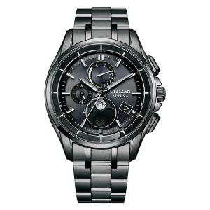 未使用　 シチズン　アテッサ　ルナプログラム　BY-1006-62E チタン ATTESA（CITIZEN） シチズン アテッサ ブラックチタンシリーズ