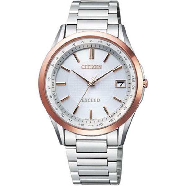CITIZEN EXCEED シチズン エクシード ワールドタイム電波時計 メンズ腕時計 CB111...