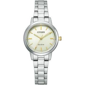 CITIZEN COLLECTION シチズンコレクション ペア シルバー エコドライブ レディース腕時計 EM0930-58P｜bigboys-c