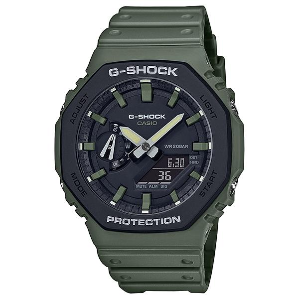 国内正規品 CASIO G-SHOCK 樹脂バンド 20気圧防水 メンズ腕時計 GA-2110SU-...