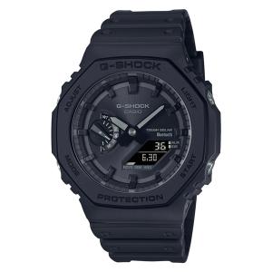 国内正規品 CASIO G-SHOCK カシオ Gショック アナデジ タフソーラー 薄型 八角形 オールブラック メンズ腕時計 GA-B2100-1A1JF｜bigboys-c