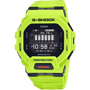 国内正規品 CASIO G-SHOCK カシオ Gショック G-SQUAD スクエア イエロー メンズ腕時計 GBD-200-9JF｜BIGBOYS