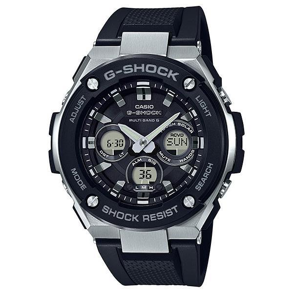 国内正規品 CASIO G-SHOCK 電波ソーラー メンズ腕時計 GST-W300-1AJF カシ...