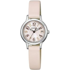 CITIZEN wicca シチズン ウィッカ ソーラーテック カレンダー エコペットバンド スモーキーピンク レディース腕時計 KH4-912-90