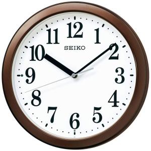 SEIKO セイコー クロック 電波掛け時計 おやすみ秒針 小さめ コンパクト KX256B｜bigboys-c