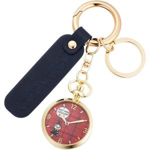 Field work フィールドワーク ムーミン リトルミイ ポケットウォッチ キーチェーン ネイビー MOM005-3