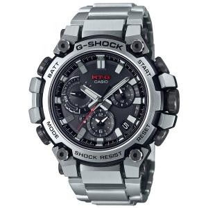 国内正規品 CASIO G-SHOCK カシオ Gショック MT-G ワンプッシュ式交換バンド シルバー メンズ腕時計 MTG-B3000D-1AJF｜bigboys-c