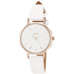 Field work フィールドワーク クラシー8角 ホワイト レディース腕時計 ST229-1