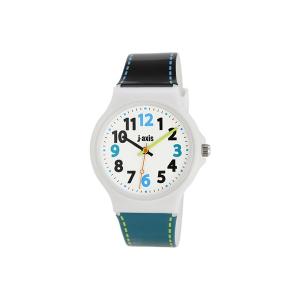 J-AXIS カラフルウォッチ ユニセックス腕時計 TCG47-BKGRの商品画像