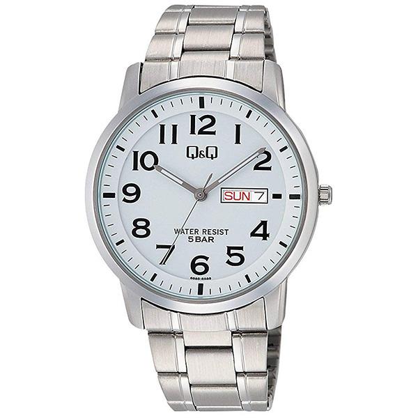 シチズン Q&amp;Q チプシチ アナログ表示 シルバー メンズ腕時計 W474-204
