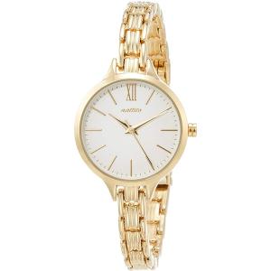 Field work フィールドワーク ストラト ブレスウォッチ メタルバンド ゴールド レディース腕時計 YM002-2