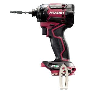 HiKOKI（ハイコーキ） WH36DC フレアレッド 本体のみ インパクト