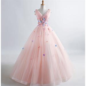 カラードレス ウェディングドレス 二次会 ロング