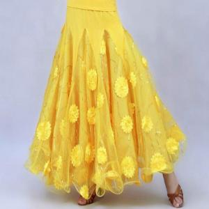 社交ダンス衣装 スカート モダンダンススカート