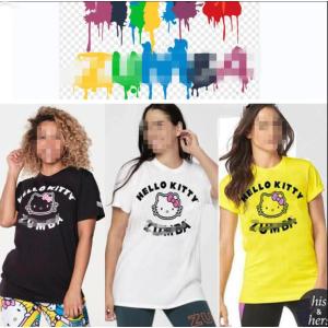 ヨガウエア Tシャツ ズンバ ウェア ダンスウェ...の商品画像