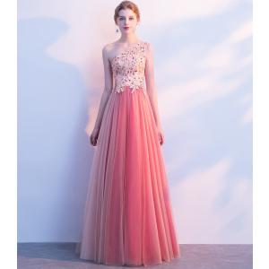 ロングドレス カラードレス 演奏会パーティードレス