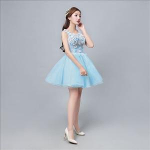 カラードレス パーティードレス ショートドレス