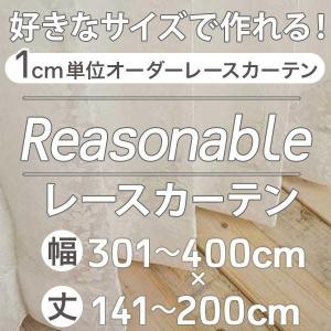 カーテン レースカーテン ミラーレース オーダーカーテン リーズナブル 柄 おしゃれ 巾301-400cm 丈141-200cm｜bigen