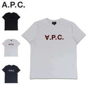 アーペーセー A.P.C. Tシャツ 半袖 メンズ V.P.C. H ブラック ベージュ ダーク ネイビー 黒 COBQX-H26943