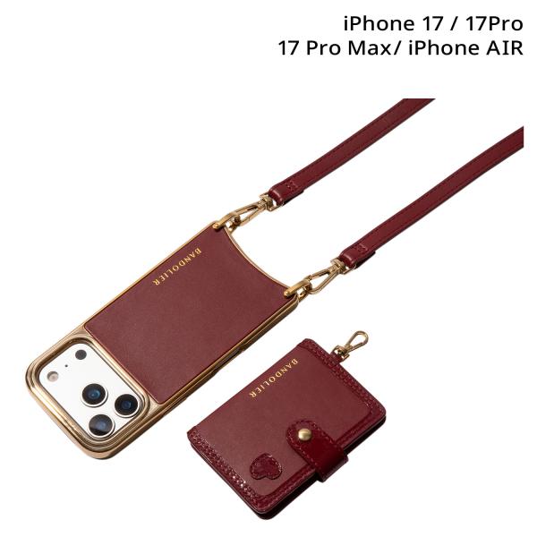 バンドリヤー BANDOLIER スマホショルダー iPhone17 17Pro 17Pro Max...