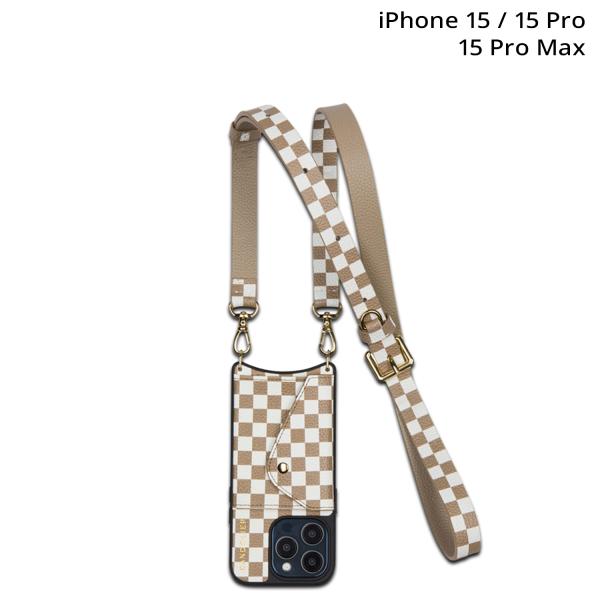 バンドリヤー BANDOLIER スマホショルダー スマホケース iPhone15 15Pro 15...