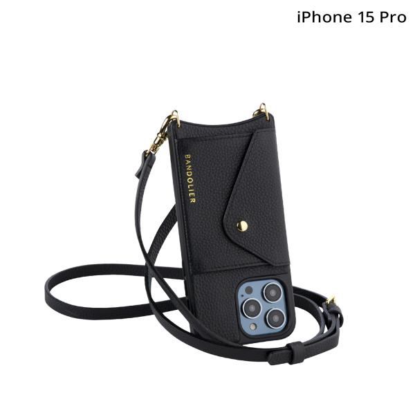 バンドリヤー BANDOLIER スマホショルダー iphone15 Pro スマホケース アイフォ...