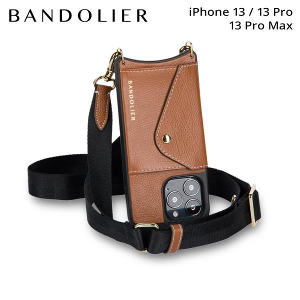 バンドリヤー BANDOLIER スマホショルダー スマホケース iPhone 13 13Pro i...