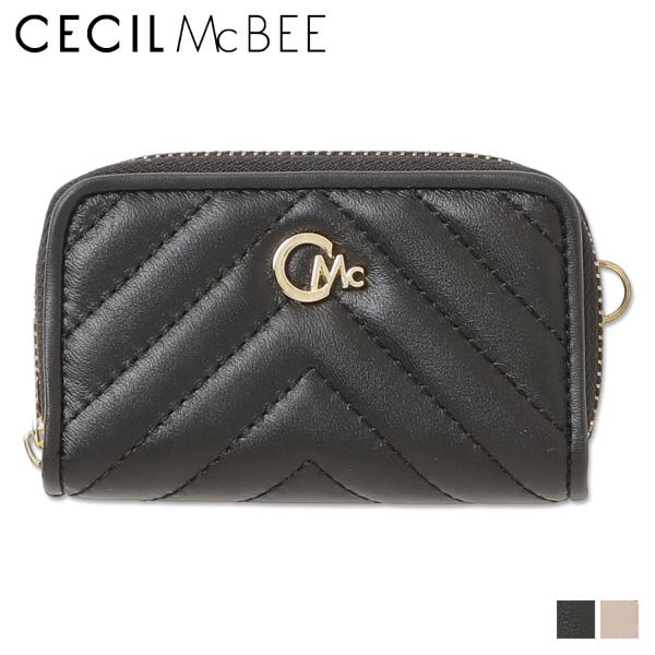 CECIL McBEE セシルマクビー キーケース キーホルダー レディース 4連 キルト QUIL...