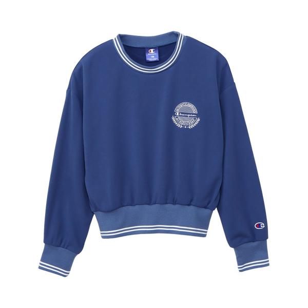 Champion チャンピオン スウェット トレーナー 子供服 キッズ 女の子 ガールズ クルーネッ...