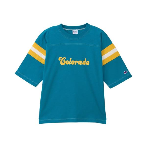 Champion チャンピオン Tシャツ 半袖 フットボール レディース キシリトール加工 リラック...