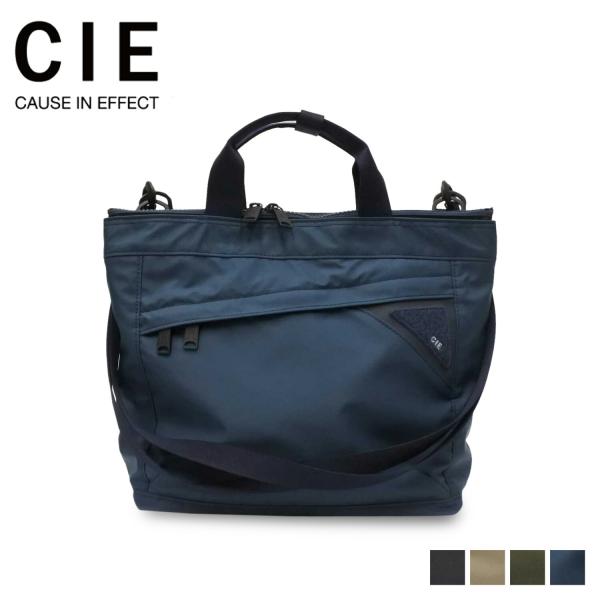 シー CIE ショルダートートバッグ フロー メンズ レディース ファスナー付き 斜め掛け 防水 撥...