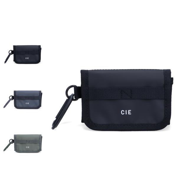 シー CIE グリッド 3 財布 ミニ財布 メンズ 撥水 GRID3 SHORT WALET ブラッ...