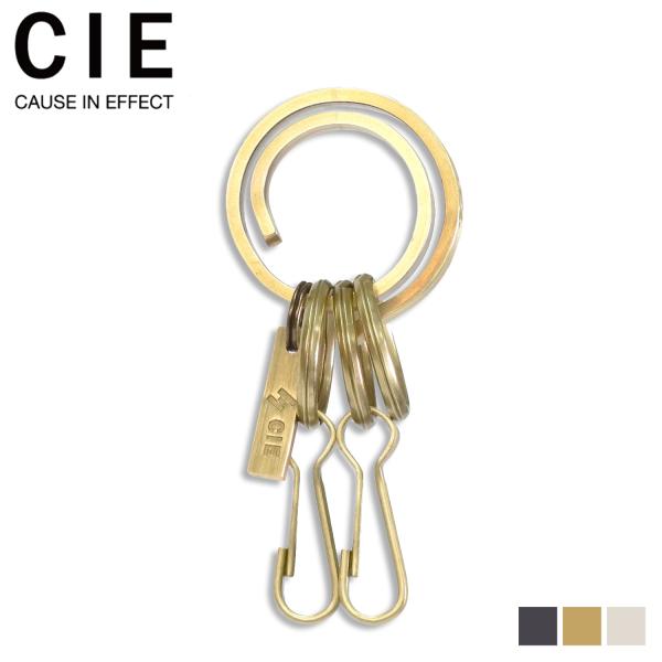 シー CIE キーホルダー キーリング メンズ レディース BRASS KEY FOB CIRCLE...