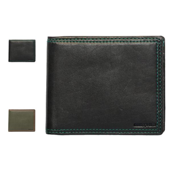 コムサメン COMME CA MEN 財布 二つ折り メンズ レディース 本革 FOLDED WAL...