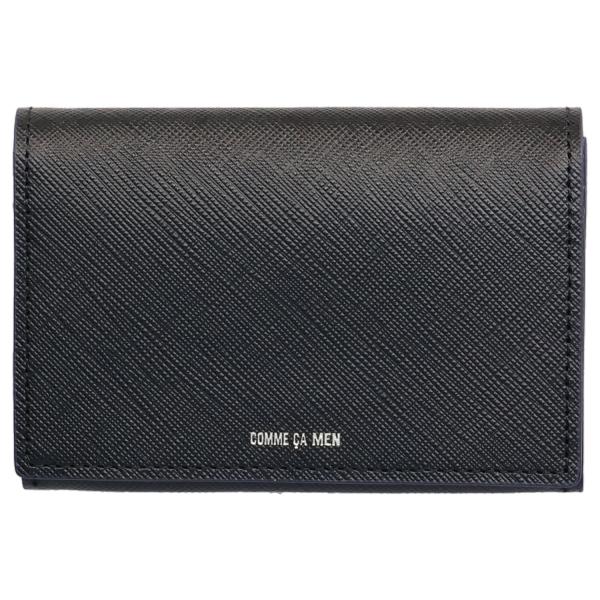 コムサメン COMME CA MEN ビジネス カード ホルダー カードケース 名刺入れ ID 定期...