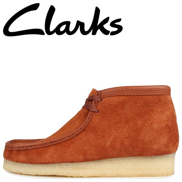 Clarks クラークス ワラビー ブーツ メンズ WALLABEE BOOT ブラウン 26154...