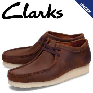 Clarks クラークス ワラビー ブーツ メンズ レディース WALLABEE ブラウン 26156605｜biget