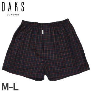 DAKS ダックス トランクス 下着 インナー アンダーウェア パンツ メンズ 前開き M-L メンズ下着 男性 TRUNKS グリーン 0120-02｜biget