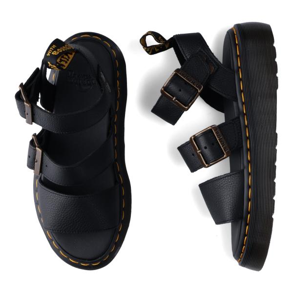 Dr.Martens ドクターマーチン ストラップサンダル グリフォン クアッド レディース 厚底 ...