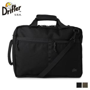 Drifter ドリフター バッグ ショルダーバッグ ビジネスバッグ ブリーフケース リュック メンズ 18L 3WAY CONVERTIBLE BRIEF DFV0685 母の日｜biget