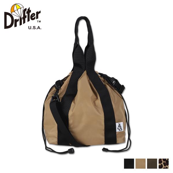 Drifter ドリフター ショルダーバッグ トート メンズ レディース 8L 斜めがけ ブラック ...