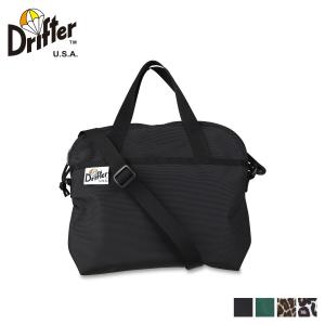 ドリフター Drifter ショルダーバッグ メンズ レディース 斜めがけ ROUND SHOULDER BAG S ブラック グリーン レオパード 黒 DFV1810 母の日｜biget