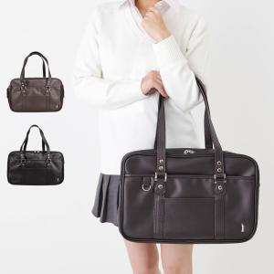 EASTBOY（イーストボーイ） スクール バッグ ブラウン ブラック 合皮 2