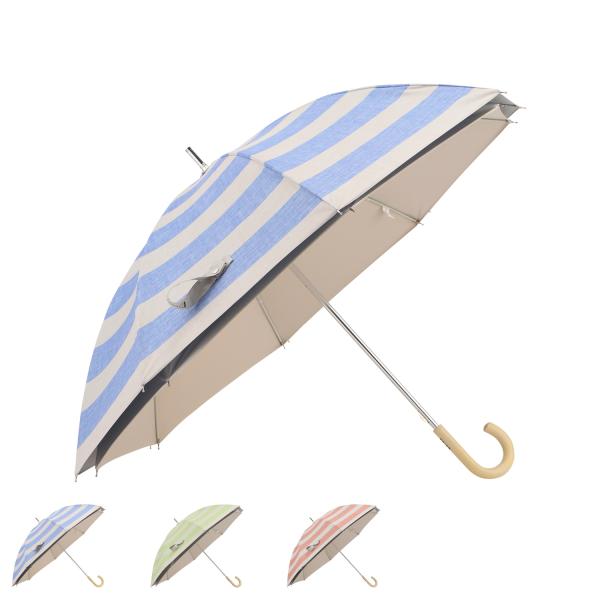 エスタ estaa 日傘 傘 完全遮光 晴雨兼用 長傘 軽量 雨傘 レディース 50cm 断熱 UV...