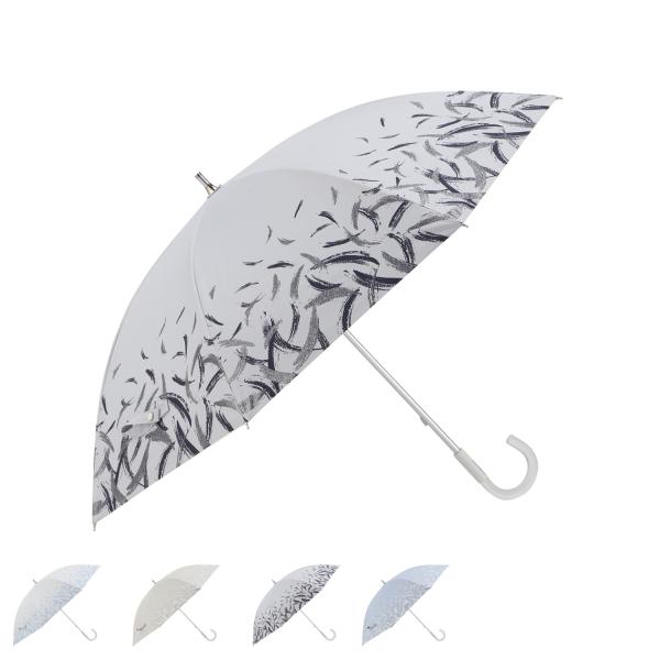 フワクール Fuwacool 長傘 雨傘 日傘 完全遮光 晴雨兼用 レディース 50cm 軽量 一級...