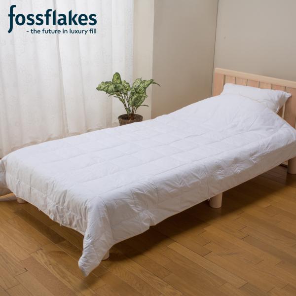 fossflakes フォスフレイクス 肌掛け布団 キルトケット シングル 夏用 ふとん 洗える ウ...