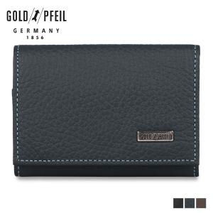 GOLD/PFEIL ゴールドファイル ブラウンレザー 小物まとめ GOLD PFEIL（ゴールドファイル） カードケース 日本製 GP10712 OXFORD