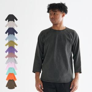 Stussy ラグラン 七分袖 Tシャツ スカル 王冠 M STUSSY（ステューシー） ラグラン 七分袖 メンズ Over Dyed(stussy