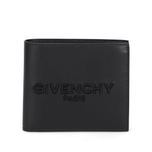 GIVENCHY ジバンシー 財布 メンズ 二つ折り札入れ ロゴ エンボス